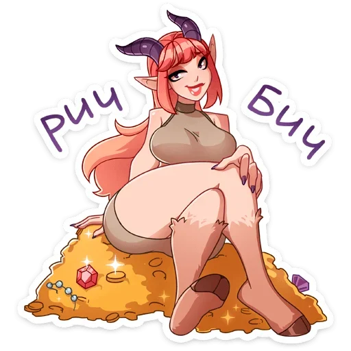 Стикер Медея