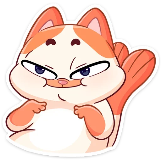 Стикер Миу Мяу