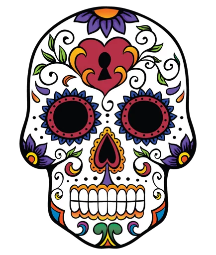 Стикер Mexican Skulls