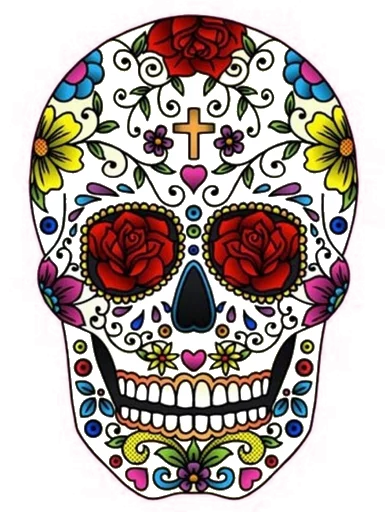Стикер Mexican Skulls
