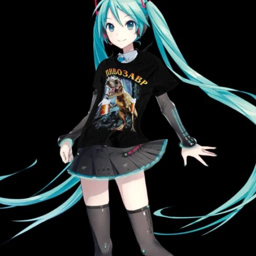 Стикер mikudayo