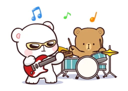 Стикер Milk and Mocha