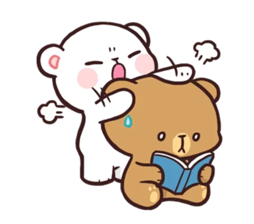 Стикер Milk and Mocha