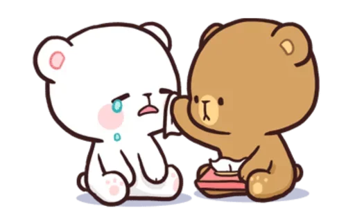 Стикер Milk and Mocha