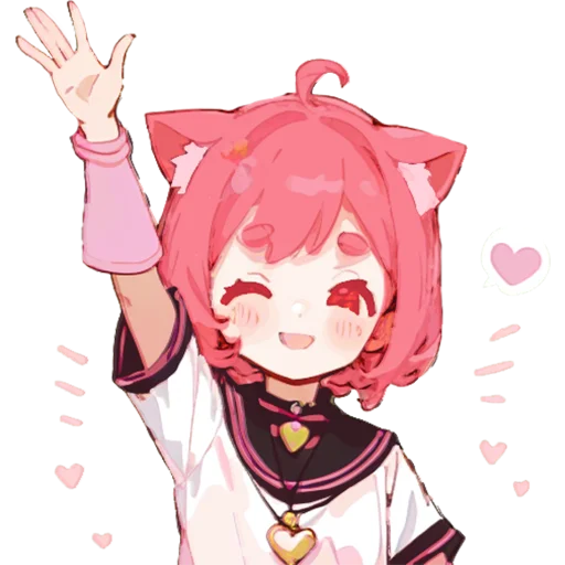 Стикер Milka chan