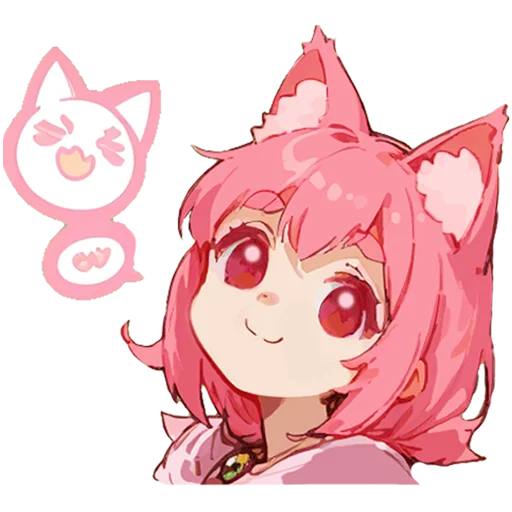 Стикер Milka chan