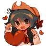 Стикер mina chan