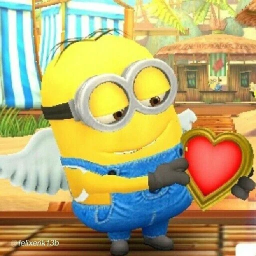 Стикер minions_is_love