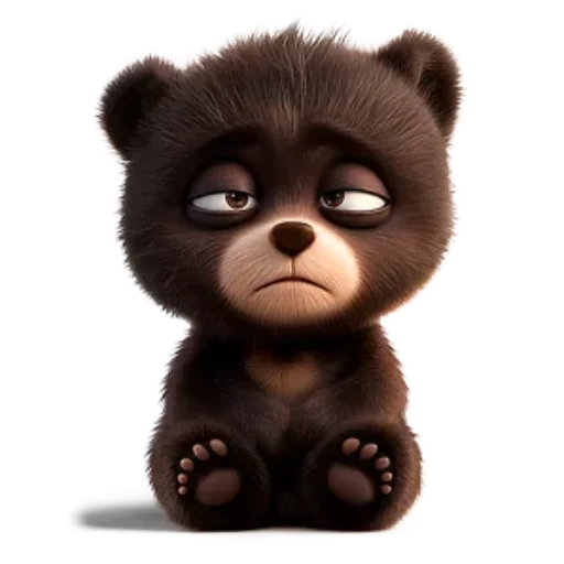 Стикер Мишутка по имени Макс