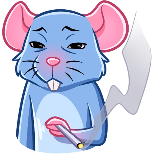 Стикер Мистер Крыс Без Текста