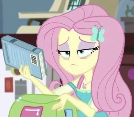 Стикер Fluttershy | Флаттершай