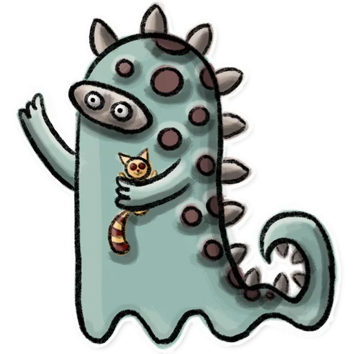 Стикер Монстрики