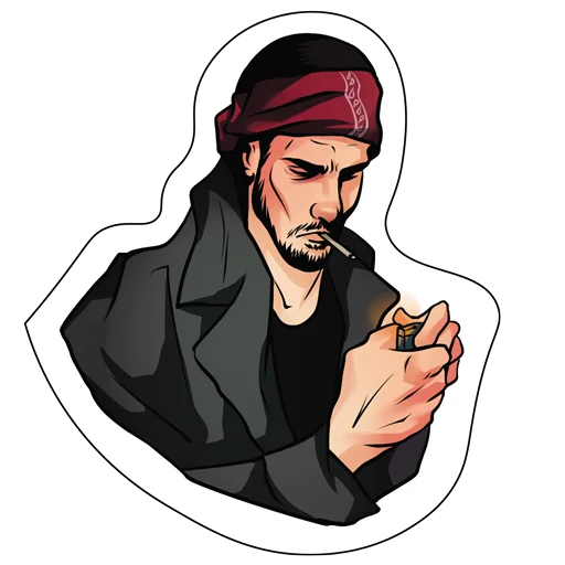 Стикер MNOGOZNAAL X GLOBAL RAVE