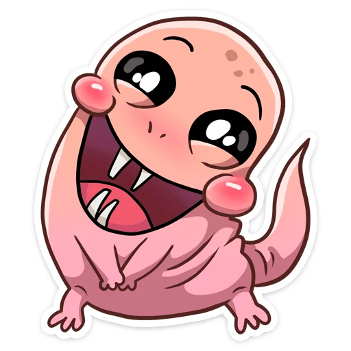 Стикер Голый землекоп