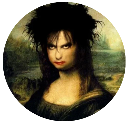 Стикер Мона Лиза