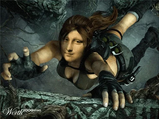 Стикер Mona Lisa