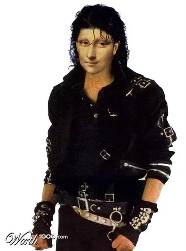 Стикер Mona Lisa