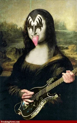 Стикер Mona Lisa