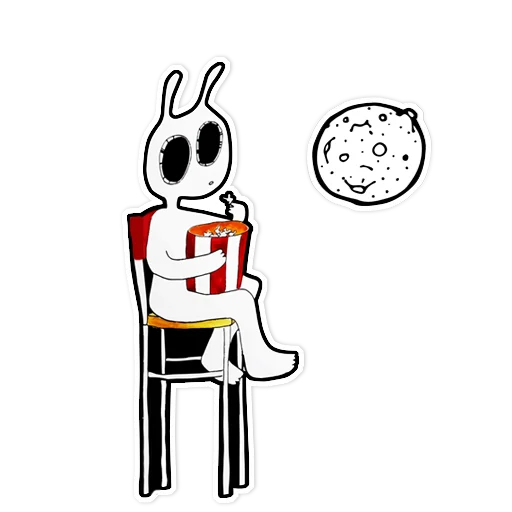 Стикер Moonlight