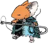 Стикер mouse guard