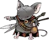 Стикер mouse guard