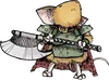 Стикер mouse guard