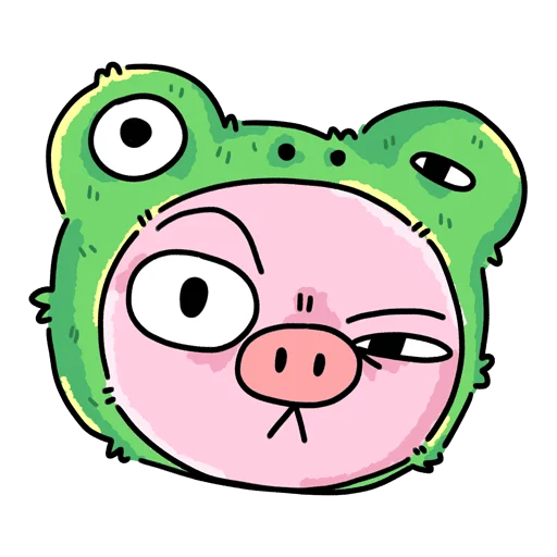 Стикер Мрак и Люля 2 Без Текста