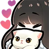Эмодзи love cats