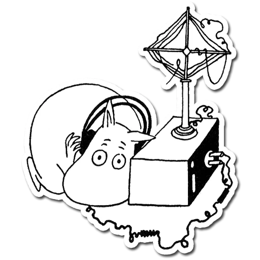 Стикер Mumindalen