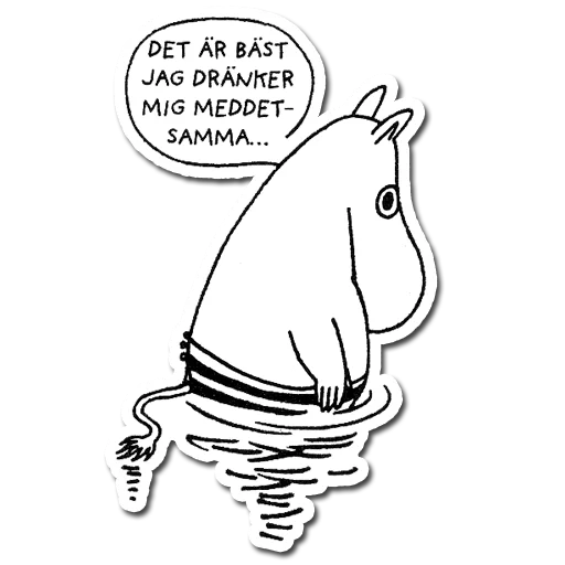Стикер Mumindalen
