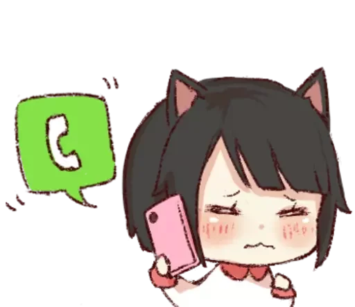 Стикер мявка