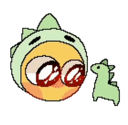 Стикер Набор додика💚