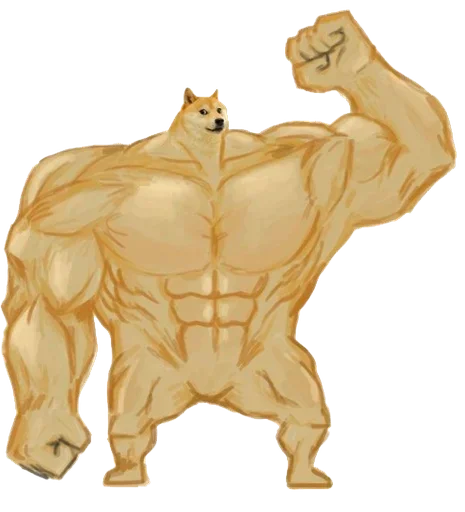 Стикер Накачайся