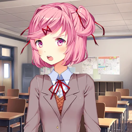 Стикер Natsuki chan