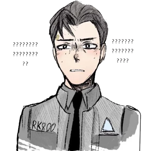 Стикер Detroit: Become Human (Connor)
