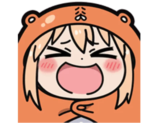 Стикер Umaru-chan Emoji
