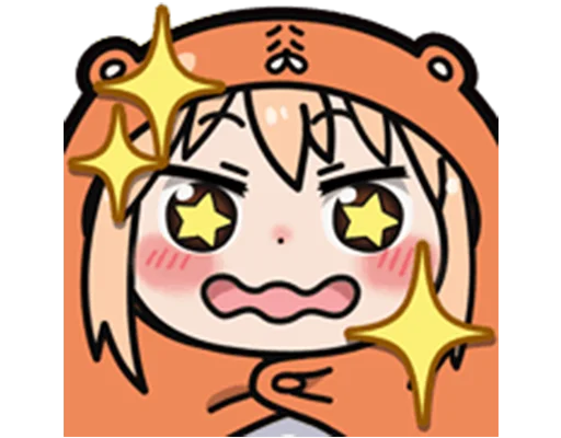 Стикер Umaru-chan Emoji