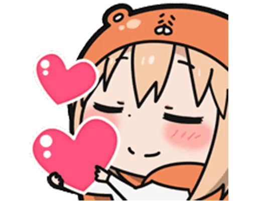 Стикер Umaru-chan Emoji