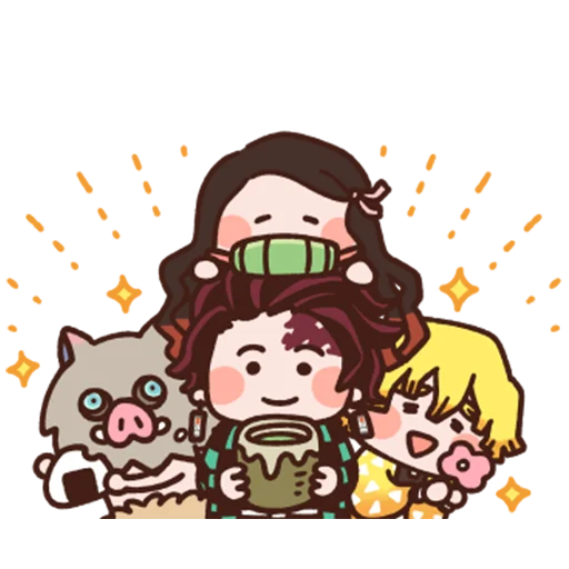 Стикер Demon Slayer