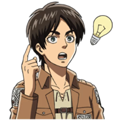 Стикер Moving! Attack on Titan