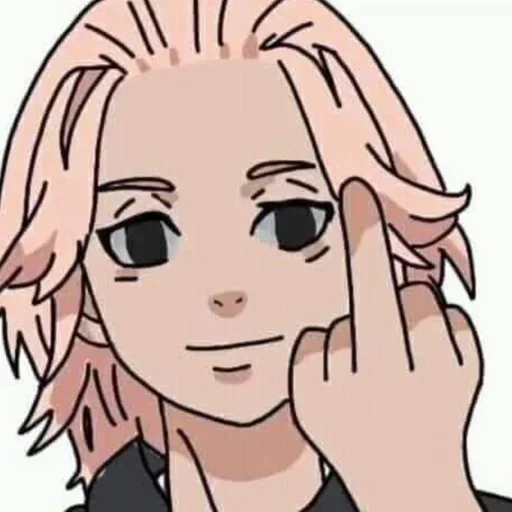 Стикер anime style