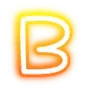 Эмодзи neon letters