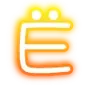 Эмодзи neon letters