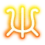 Эмодзи neon letters