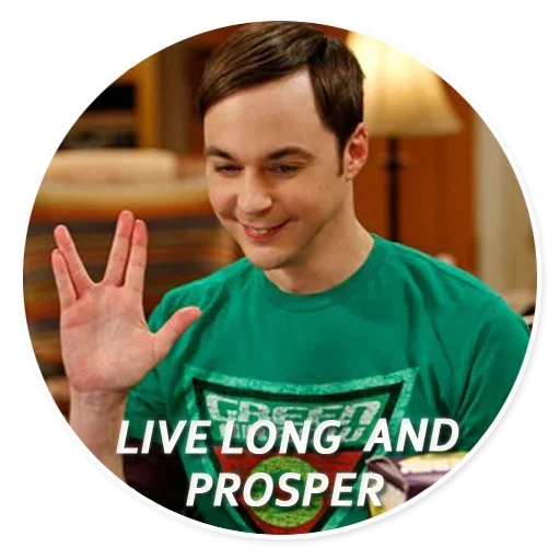 Стикер The Big Bang Theory