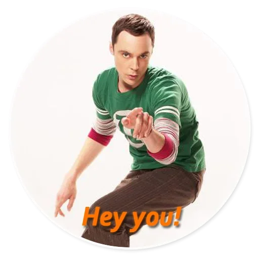 Стикер The Big Bang Theory