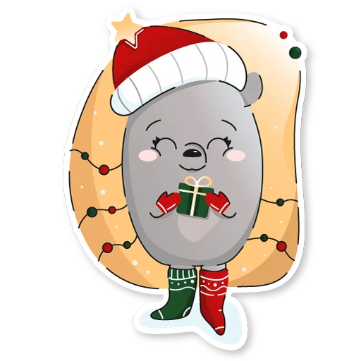 Стикер New Year