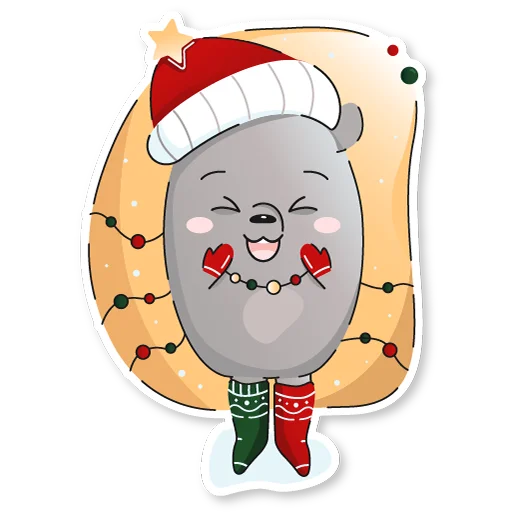 Стикер New Year