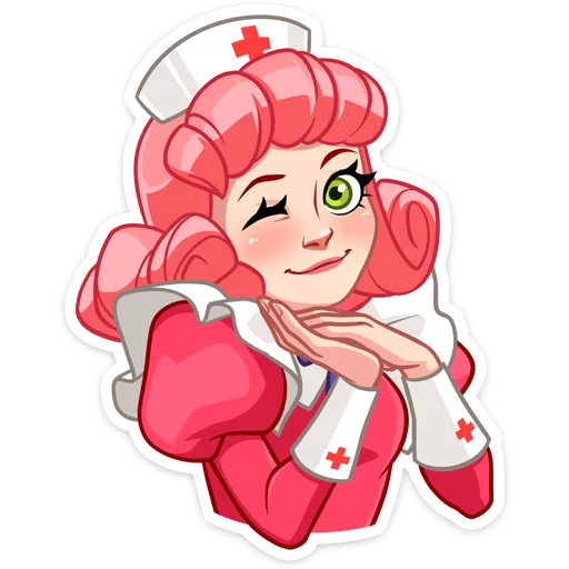 Стикер Сестра Марта