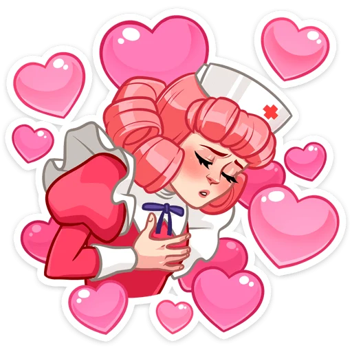 Стикер Сестра Марта